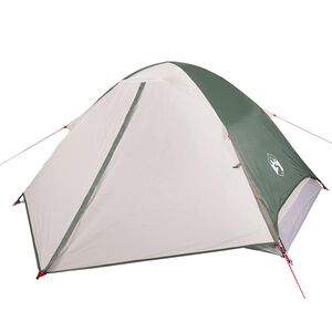 vidaXL Kuppeltelt for camping 2 personer gr&oslash;nn vanntett