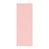 vidaXL plisségardin Rosa 75x200 cm Stoff Bredde 74,4 cm Polyester