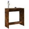 vidaXL Barbord r&oslash;kt eik 102x50x103,5 cm konstruert tre