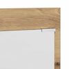 vidaXL Vegghengt kleshenger Artisan Eik 70 x 10 x 90 cm Konstruert tre