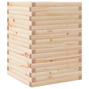 vidaXL Plantekasse 50x50x68,5 cm heltre furu
