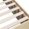 vidaXL Sengeramme sonoma eik 90x200 cm konstruert tre