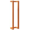 vidaXL H&aring;ndklestativ voksbrun 23x18x90 cm heltre furu