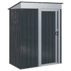 vidaXL Hageskur Antrasitt 137 x 81 x 180 cm Metall
