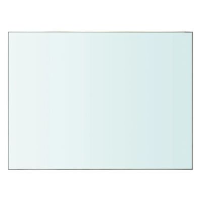vidaXL Hyllepanel klart glass 40x30 cm
