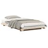 vidaXL Sengestamme Brun 75 x 190 cm Massiv furu