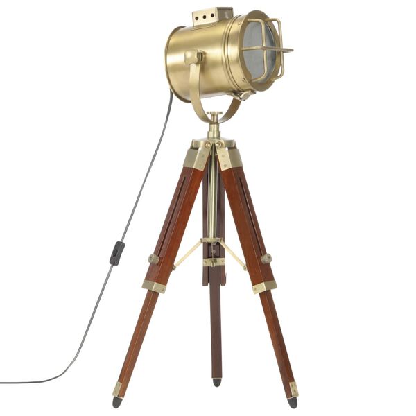 vidaXL Gulvlampe med stativ heltre mango 69 cm