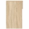 vidaXL Nattbord med skuff sonoma eik 20x36x60 cm