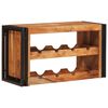 vidaXL Vinhylle Brun 80 x 45 x 33 cm Solid akasietre