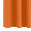 vidaXL M&oslash;rkleggende Gardiner med Ringer 2 pcs Oransje 175 x 140 cm