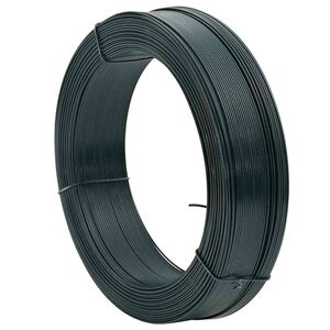 vidaXL Gjerdetr&aring;d 250 m 2,3/3,8 mm st&aring;l svartaktig gr&oslash;nn