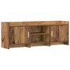 vidaXL TV-skap 130 x 33 x 47 cm Gammelt tre Konstruert tre