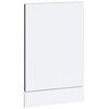 vidaXL Oppvaskmaskin panel Porto røkt eik 45x1,5x67 cm konstruert tre