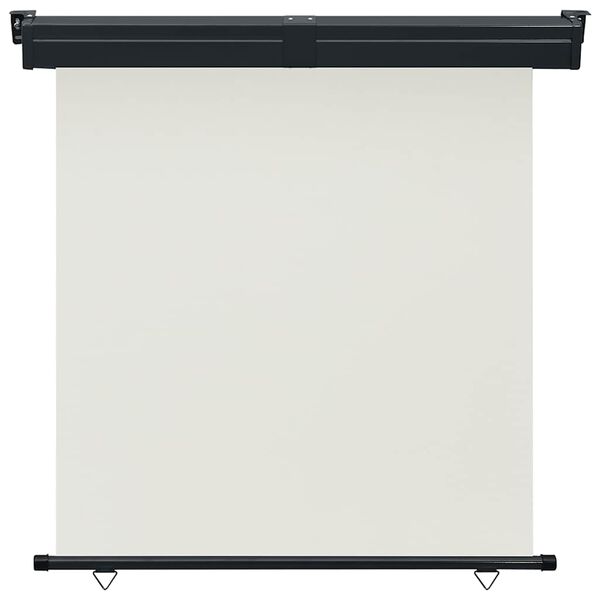 vidaXL Sidemarkise for balkong 170x250 cm kremhvit