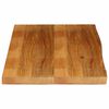 vidaXL Bordplate naturlig kant 110x60x3,8 cm heltre mango