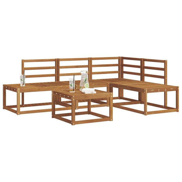 vidaXL Sofa sett Naturlig