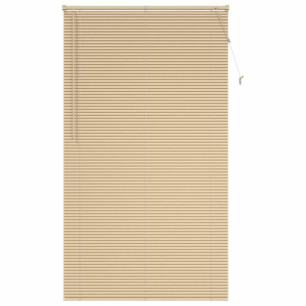 vidaXL Venetiansk persienne Lys Brun med M&oslash;nster 213 x 110 cm PVC