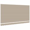 vidaXL Reserveduk til markise Beige 380 x 195 cm Polyester