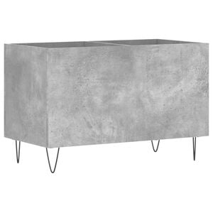 vidaXL Hifi-benk betonggr&aring; 74,5x38x48 cm konstruert tre