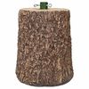 vidaXL Juletrefot formet som en trestamme Diam. 31,5 x 40 cm