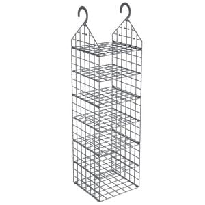 vidaXL Hengende oppbevaring til skap med 7 hyller