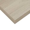 vidaXL Flytende vegghylle eik 60x23,5x3,8 cm MDF