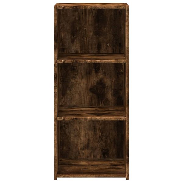 vidaXL Skjenk røkt eik 40x41x93 cm konstruert tre