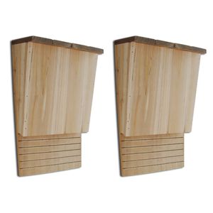 Flaggermuskasse 22 x 12 x 34 cm 2 stk