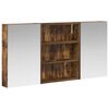 vidaXL Baderomsskapsett 3 stk. 100 x 10,5 x 50 cm Konstruert tre