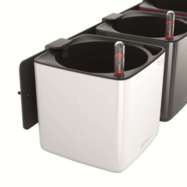 LECHUZA Urtekasser 3 stk Green Wall Home Kit blank antrasitt