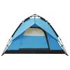 vidaXL Pop-up campingtelt 2-3 personer 240x210x140 cm bl&aring;