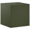 vidaXL Planteholder Olivengr&oslash;nn 40 x 40 x 40 cm Cortenst&aring;l