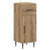 vidaXL Baderom Oppbevaringsskap HAARLEM Artisan eik 30 x 31 x 80 cm
