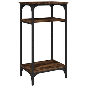 vidaXL Sidebord r&oslash;kt eik 40x30x75 cm konstruert tre