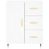 vidaXL Highboard hvit 69,5x34x180 cm konstruert tre