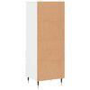 vidaXL Highboard hvit 40x36x110 cm konstruert tre
