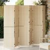 vidaXL Romdeler Beige 292 x 180 cm polyrotting