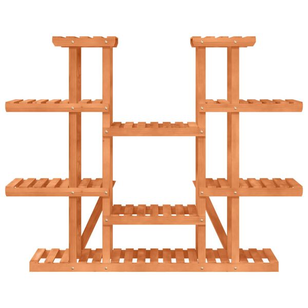 vidaXL Blomsterstativ 110x25x110,5 cm heltre gran