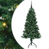 vidaXL Hj&oslash;rne Kunstig Jul Tre med 150 LED gr&oslash;nn 150 cm PVC og metall