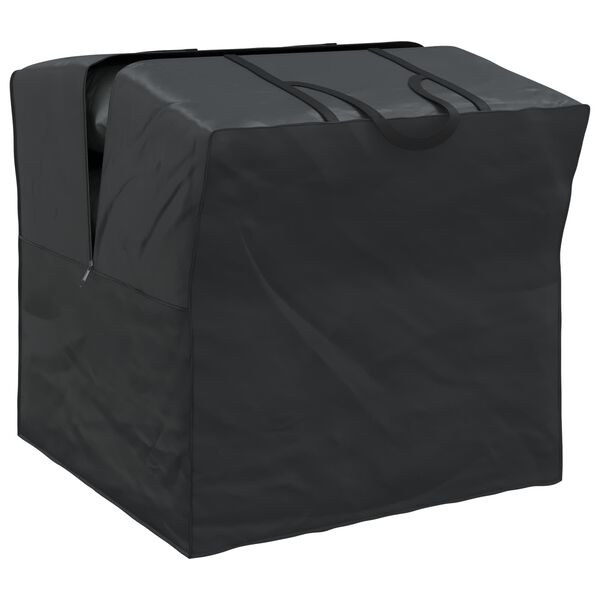 vidaXL Utendørs lagringsbag Svart 80 x 80 x 60 cm 600D stoff