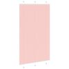 vidaXL pliss&eacute;gardin Rosa 120x200 cm Stoff Bredde 119,4 cm Polyester