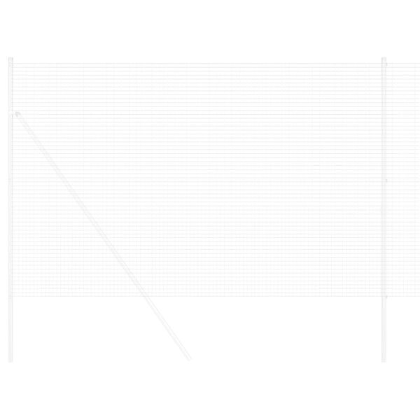 vidaXL Sveist tr&aring;dgjerde s&oslash;lv 1.5 x 50 m