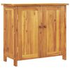 vidaXL Hageskap 75x35x70 cm heltre akasie