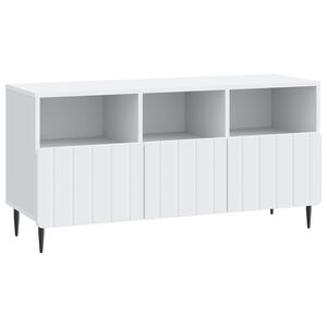 vidaXL TV-skap med skuff Hvit 102 x 34,5 x 50 cm Konstruert tre