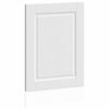 vidaXL Oppvaskmaskin panel Porto hvit 45x1,5x67 cm konstruert tre