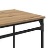 vidaXL Skrivebord Artisan Eik 135 x 50 x 90 cm Konstruert tre