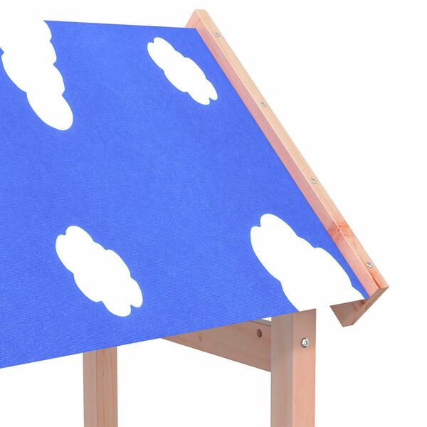 vidaXL Leket&aring;rn Brun 52,5 x 46,5 x 195 cm Massiv douglasgran