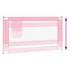 vidaXL Sengehest sm&aring;barn rosa 150x25 cm stoff