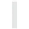 vidaXL Bokhylle hvit 132x29x141,5 cm konstruert tre