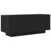vidaXL TV-skap 100 x 35 x 40 cm Svart Eik Konstruert tre
